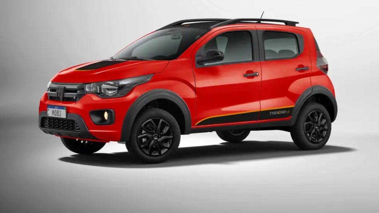 El Fiat Mobi Trekking 2026 Gana Motor Firefly Y Dirección Eléctrica, Hace 12,5 km/l En La Ciudad, Pero Con Opcionales Pasa De R$ 87 Mil Y Levanta Dudas Sobre Costo-Beneficio.