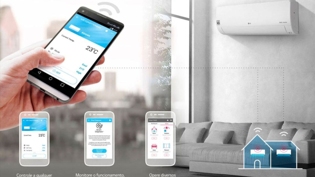 Aire acondicionado inteligente con sensores y automatización debe ganar espacio en 2026, prometiendo confort térmico, eficiencia energética e integración con aplicaciones.