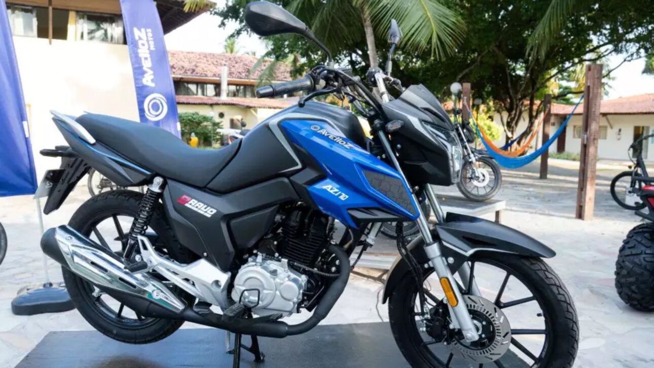 Avelloz confirma la AZ170 Bravo, moto street brasileña de 170 cc, 18,3 cv y consumo estimado de 35 km/l, con lanzamiento previsto para 2026.