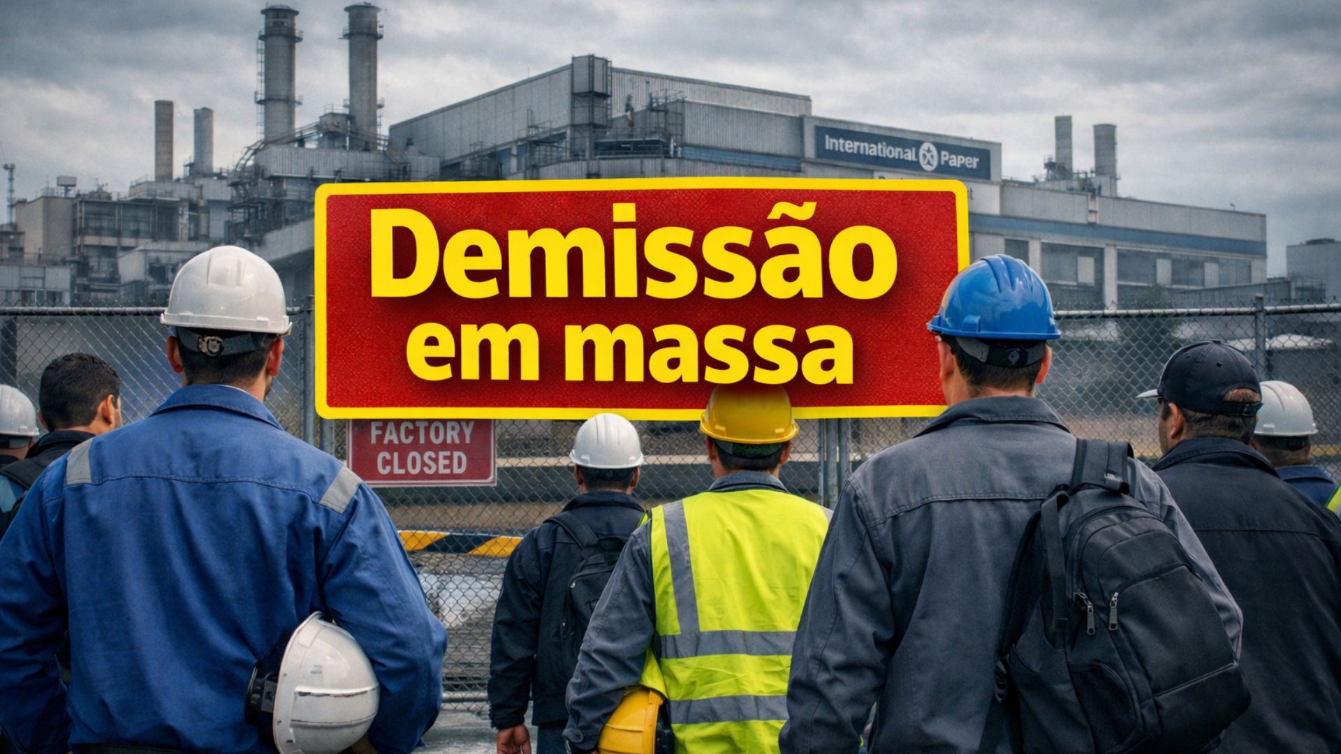 International Paper anuncia fechamento de duas fábricas nos EUA, demite 218 funcionários e transfere produção após queda de demanda e reestruturação industrial.