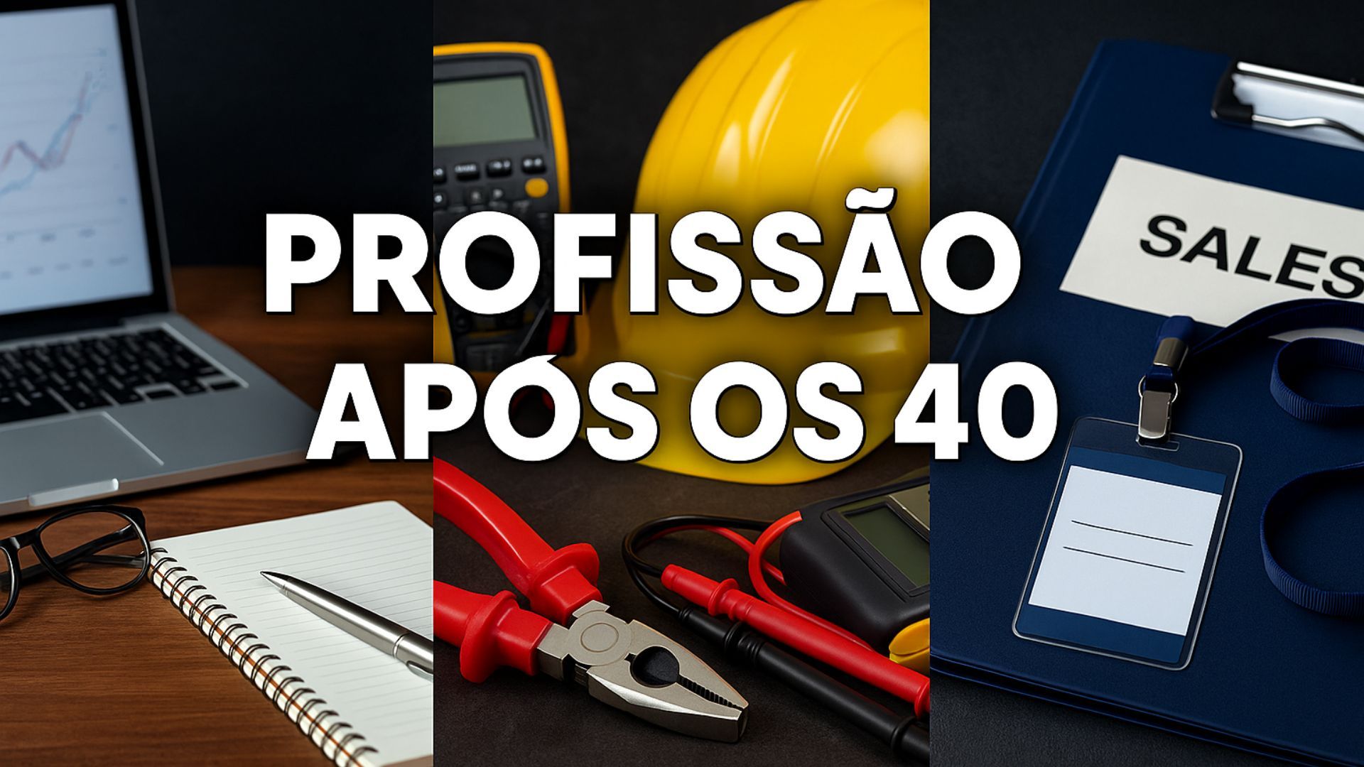 Profissões ideais para recomeçar após os 40, com estabilidade, autonomia e boa renda, em áreas como consultoria, cuidados, técnica e vendas.