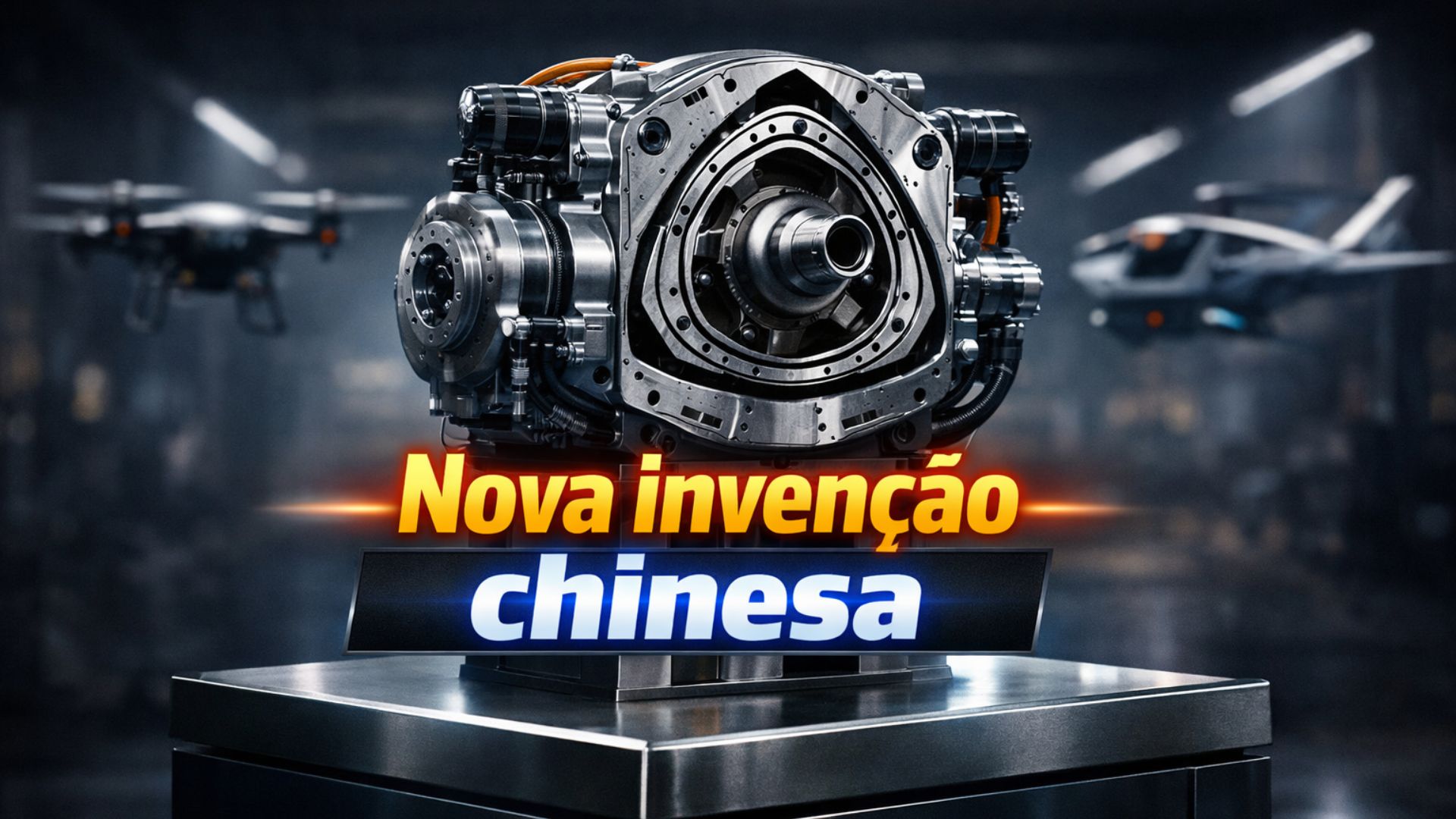 China testa motor rotativo R05E de 72 cv voltado a drones e eVTOLs, com alta rotação e refrigeração líquida dentro da estratégia da economia de baixa altitude.
