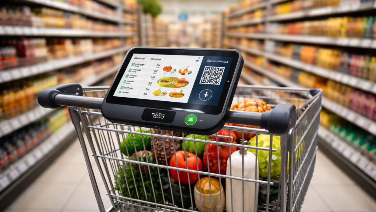 Carritos pagados con QR Code y NFC llegan a los supermercados, rastrean compras en tiempo real e impulsan ofertas por IA; modelo puede avanzar.