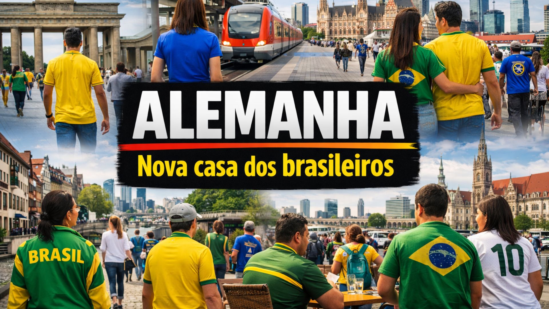 Com 170 mil brasileiros, Alemanha atrai profissionais com salários acima de R$ 29 mil, escassez de mão de obra e condições que incentivam a permanência.