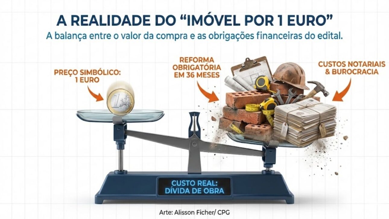 Ambert vende casas por 1 euro, mas exige renda limitada, reforma em 36 meses e 3 anos de moradia, com regras e multas no edital.