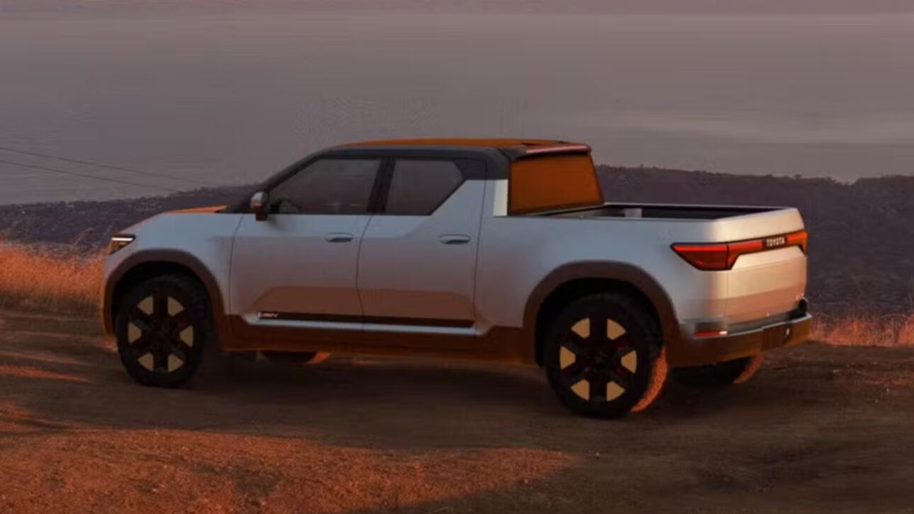 Toyota prepara pickup intermedia híbrida debajo de la Hilux, inspirada en el nuevo Prius, para disputar mercado con Toro, Rampage y Maverick.