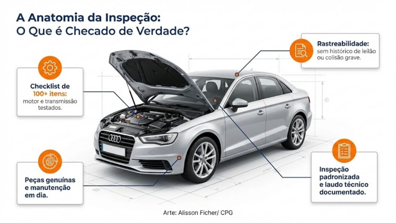 Entiende las ventajas de comprar carro usado certificado en 2026, con inspección técnica, garantía contractual y más seguridad para evitar fraudes comunes en el mercado.