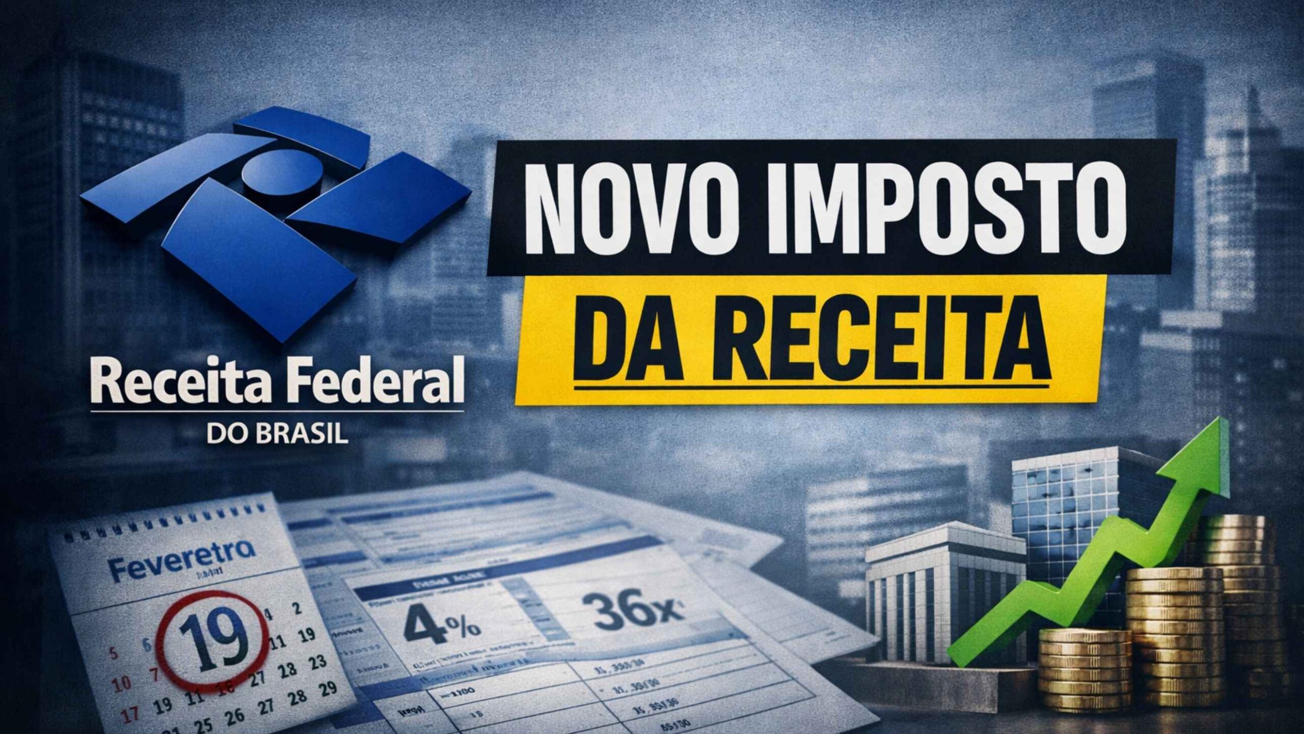 Receita Federal regulamenta atualização de bens no Brasil e no exterior com IR reduzido. Prazo vai até 19 de fevereiro e permite parcelar em até 36 vezes.
