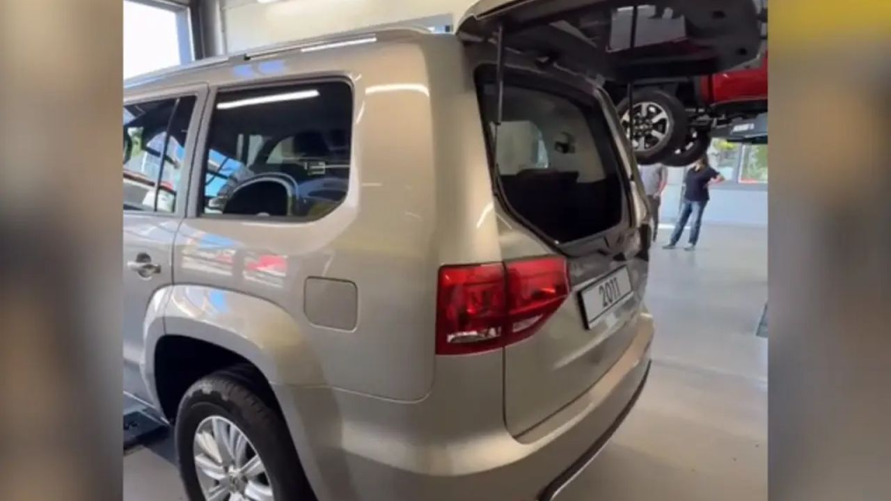SUV Amarok Secreta en Volkswagen: prototipo funcional de siete lugares con interior exclusivo y faros avanzados. Entiende por qué fue cancelada.