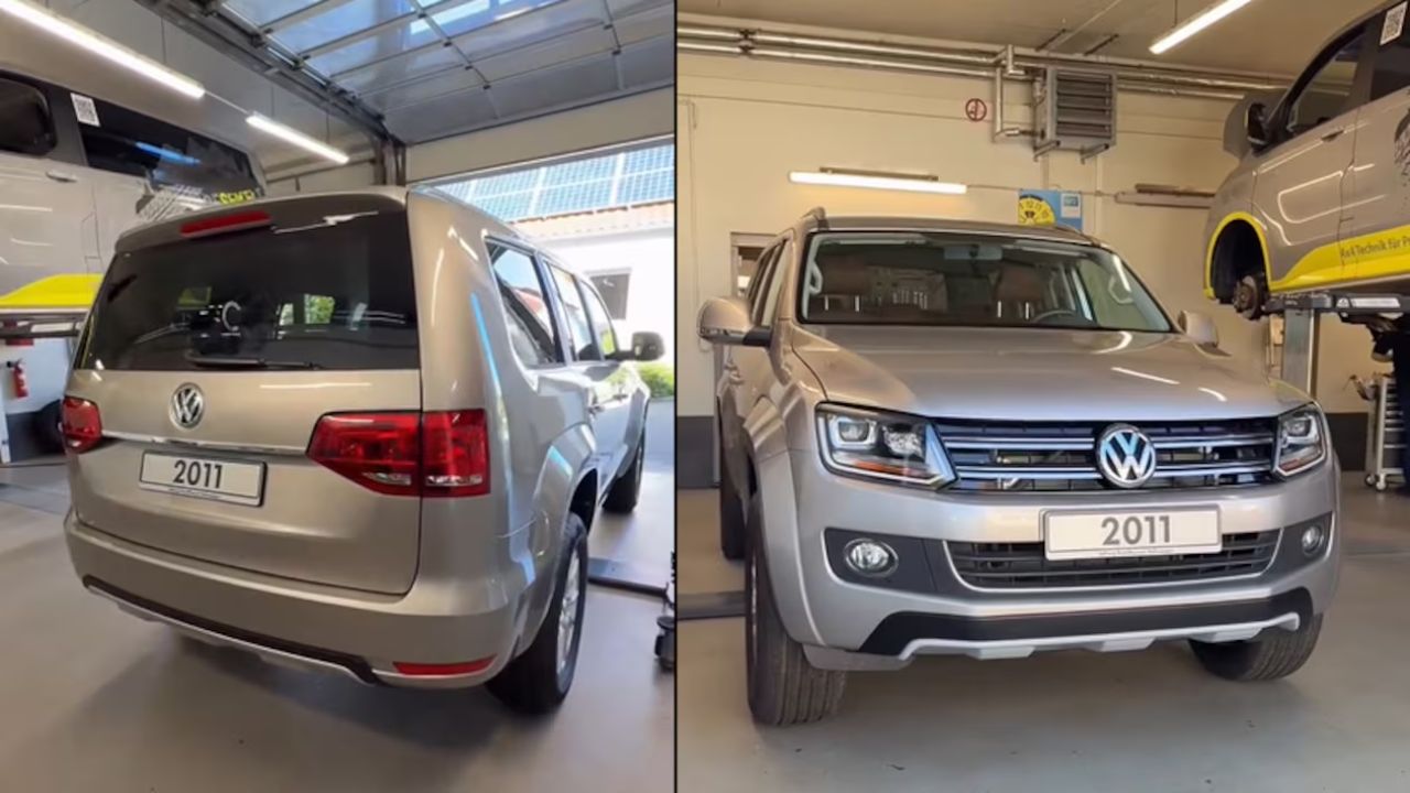 SUV Amarok Secreta en Volkswagen: prototipo funcional de siete lugares con interior exclusivo y faros avanzados. Entiende por qué fue cancelada.