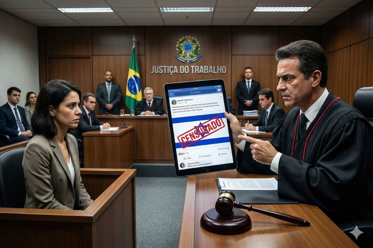 Justiça do Trabalho reconhece demissão discriminatória, violações à liberdade de expressão e condena empresa por monitoramento de redes sociais e indenização por danos morais.