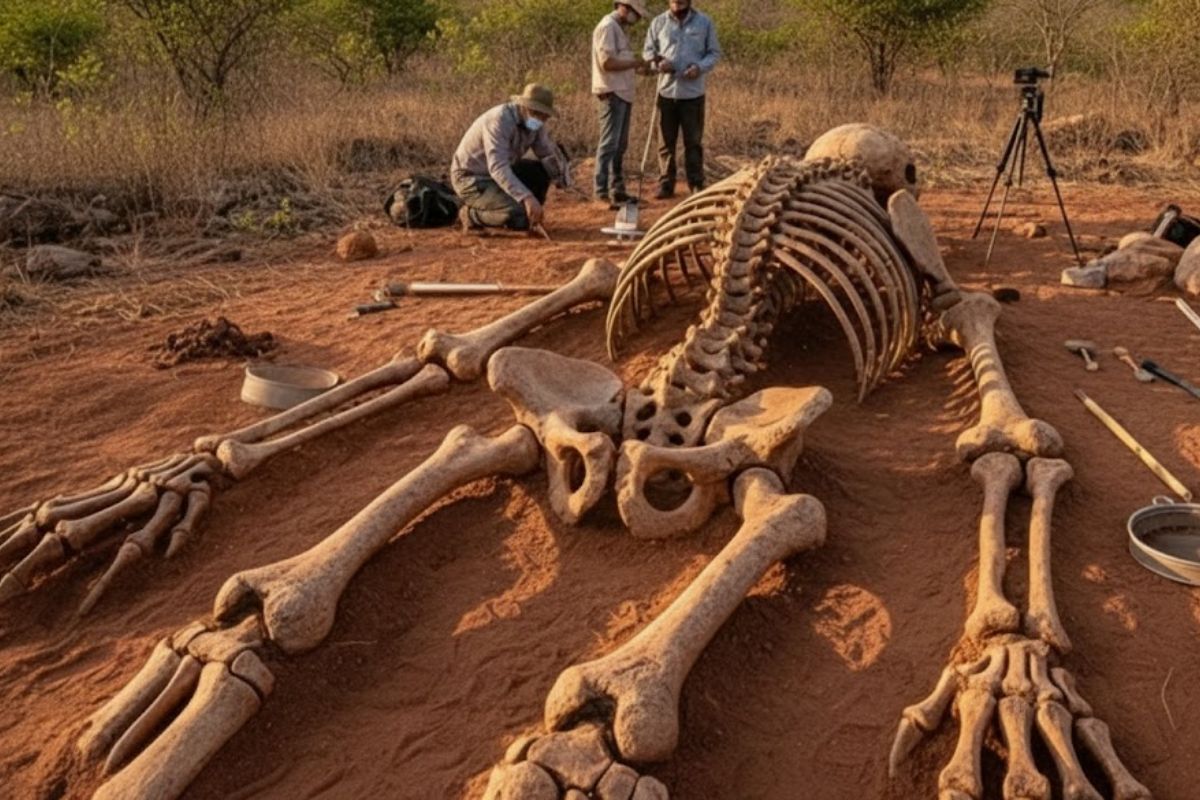 Descoberta de megamamífero pré-histórico no Geoparque Seridó revela preguiça gigante, detalha a megafauna brasileira do Pleistoceno e impulsiona turismo científico no RN.