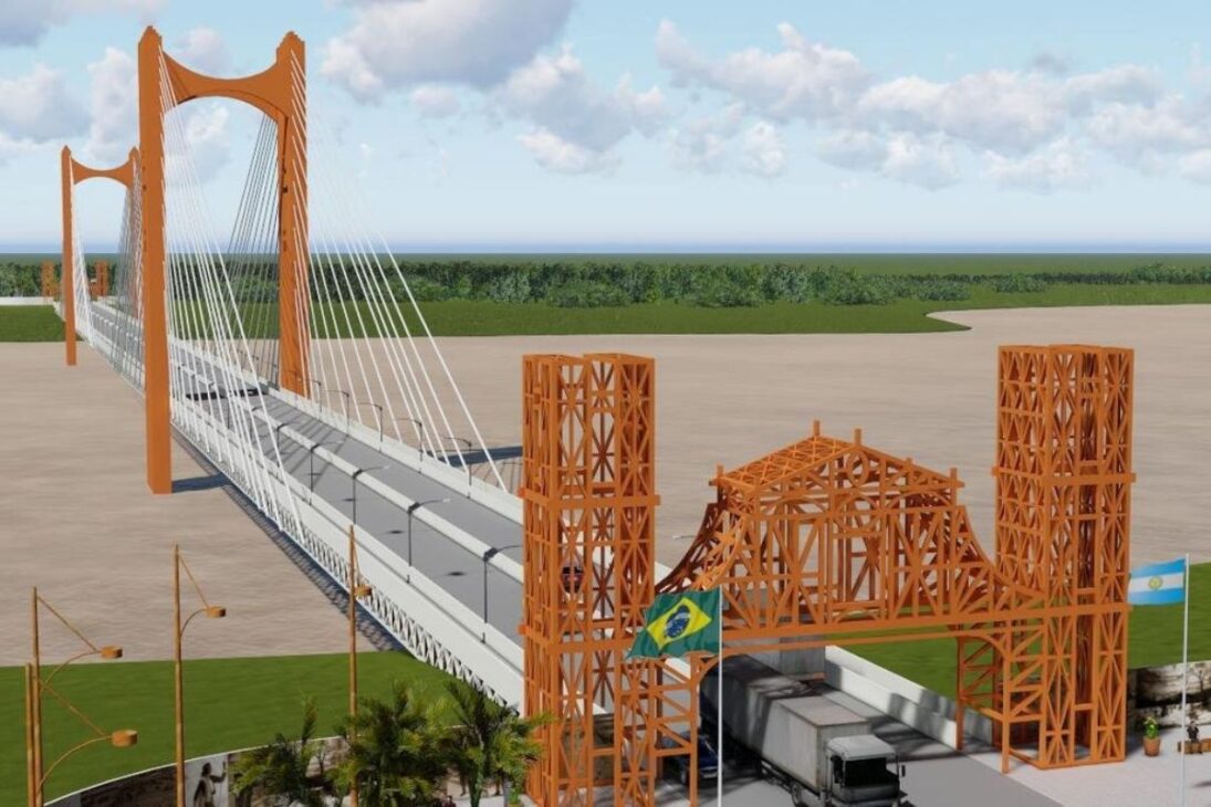 Megaobra entre Brasil y Argentina crea nuevo puente sobre el río Uruguai, reposiciona la frontera como corredor logístico estratégico y amplía el peso de Brasil en el comercio regional.