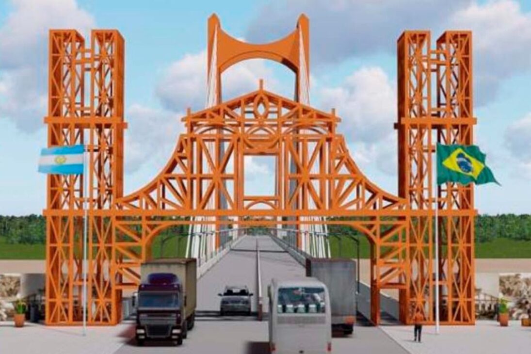 Megaobra entre Brasil y Argentina crea nuevo puente sobre el río Uruguai, reposiciona la frontera como corredor logístico estratégico y amplía el peso de Brasil en el comercio regional.