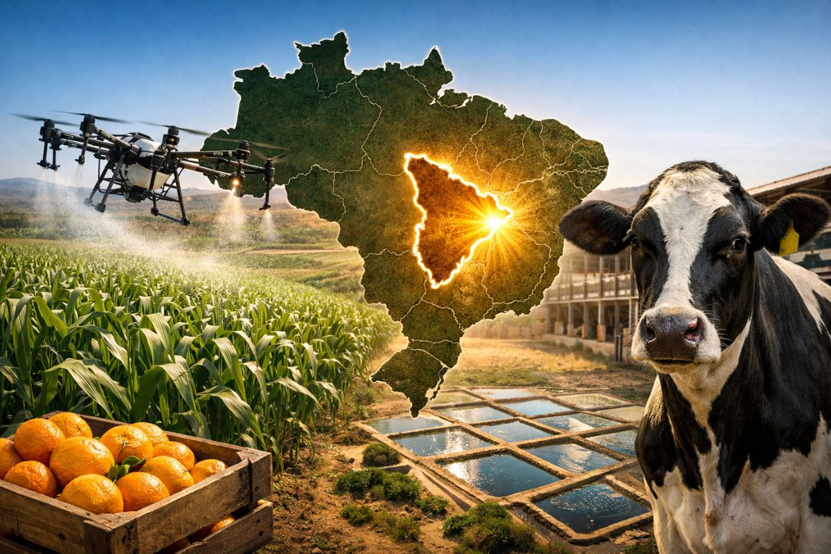 menor estado do Brasil faz de Sergipe no agro exemplo de produtividade agrícola no semiárido sergipano e fortalece exportação de alimentos com tecnologia.