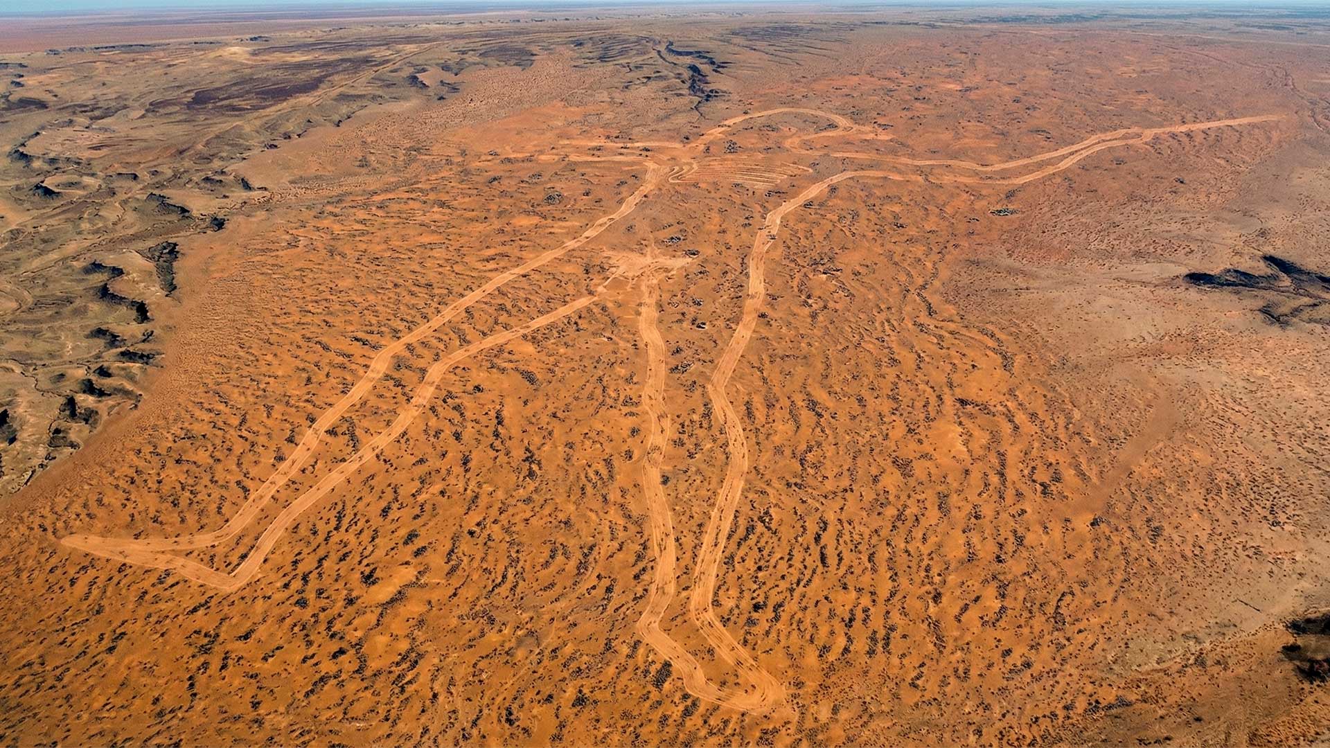 Mistério no deserto segue sem resposta, o Homem de Marree, geoglifo de até 4 km visto em 1998 no sul da Austrália, ainda não tem autor confirmado