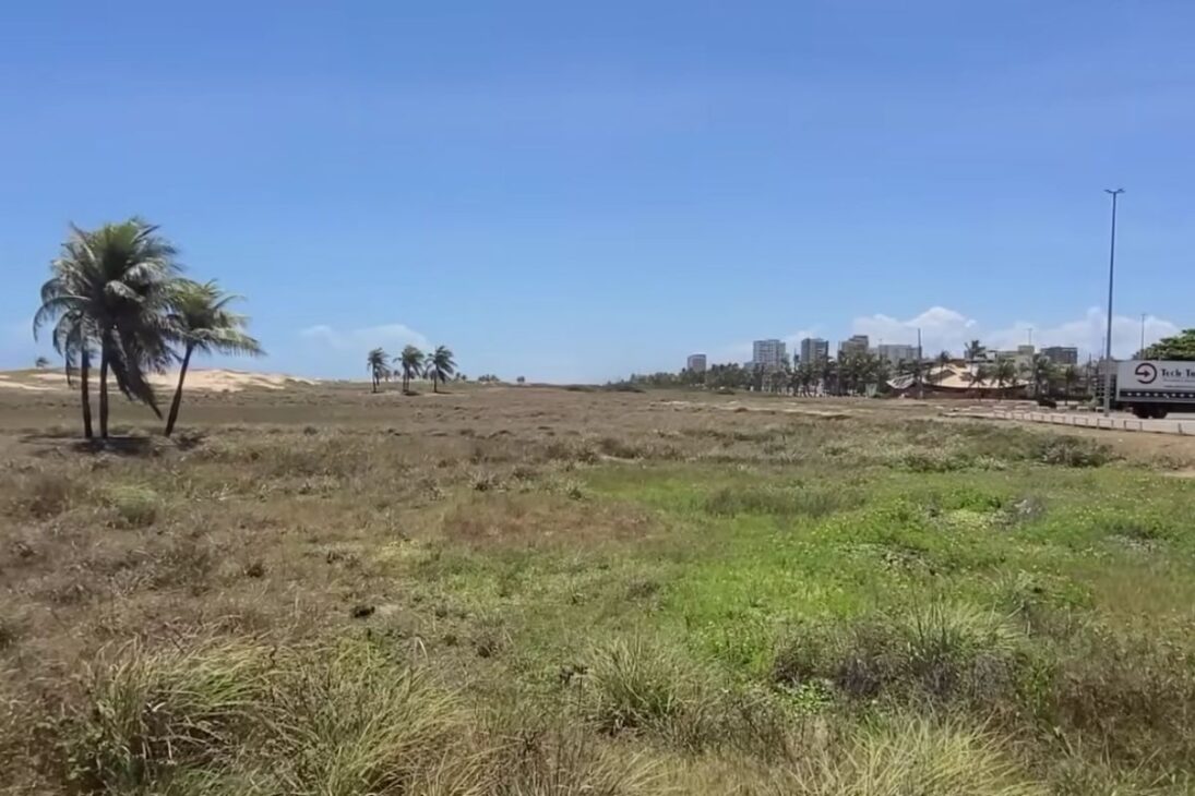 Video muestra cómo el mar retrocedió en Aracaju, amplió la franja de arena en la playa de Atalaia y expuso el papel del Río Sergipe y de las piedras en el Río Sergipe.