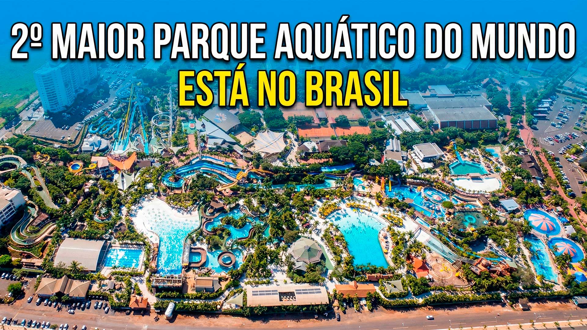Nada de Estados Unidos ou Europa, 2º maior parque aquático do mundo está no Brasil e fatura R$ 240 milhões com cerca 2 milhões de visitantes por ano e aposta em mega novidade para não perder público no interior de SP