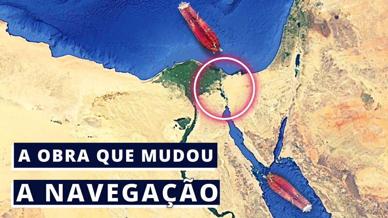 Com 258 milhões de m³ de sedimentos removidos em apenas 12 meses — uma das maiores dragagens já realizadas pela humanidade — o New Suez Canal redesenhou o deserto egípcio e se tornou um marco absoluto da engenharia marítima mundial