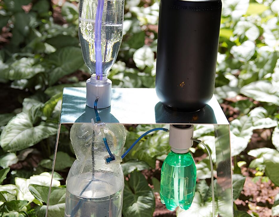 Investigador brasileño crea sistema de riego automático con botellas usadas y calor del sol, prescinde de energía eléctrica y ofrece solución de bajo costo para huertos y pequeñas propiedades en regiones secas
