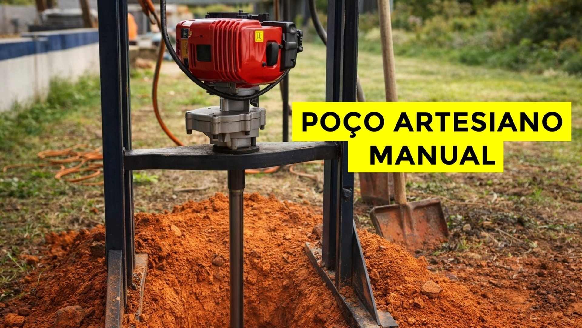 Poço artesiano de 11 metros garante água no interior do Pará após mais de 90 dias de seca, expõe custos, esforço manual