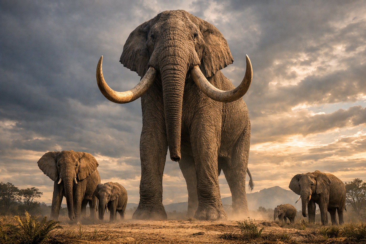 O maior elefante que já existiu: Palaeoloxodon namadicus atingiu mais de 5 metros de altura, pesou até 22 toneladas e se tornou um dos maiores mamíferos terrestres da história conhecida