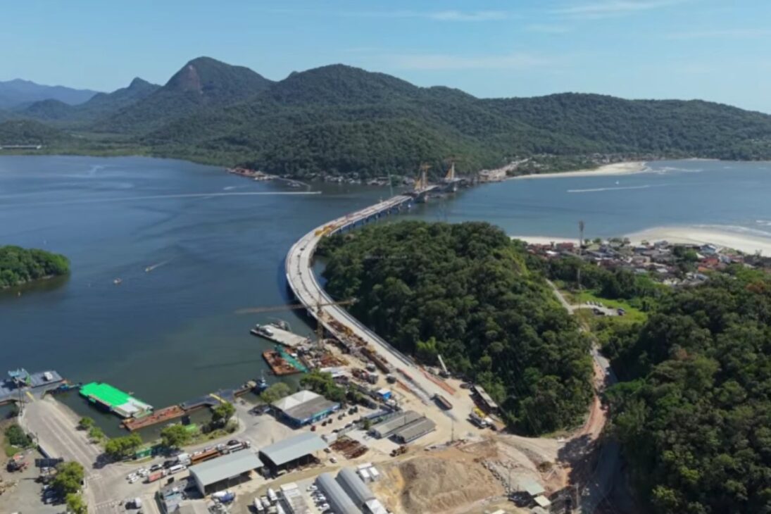 Puente de Guaratuba sustituye el ferry-boat de Guaratuba, garantiza el cruce Matinhos Guaratuba en un puente sin peaje y transforma la costa paranaense.