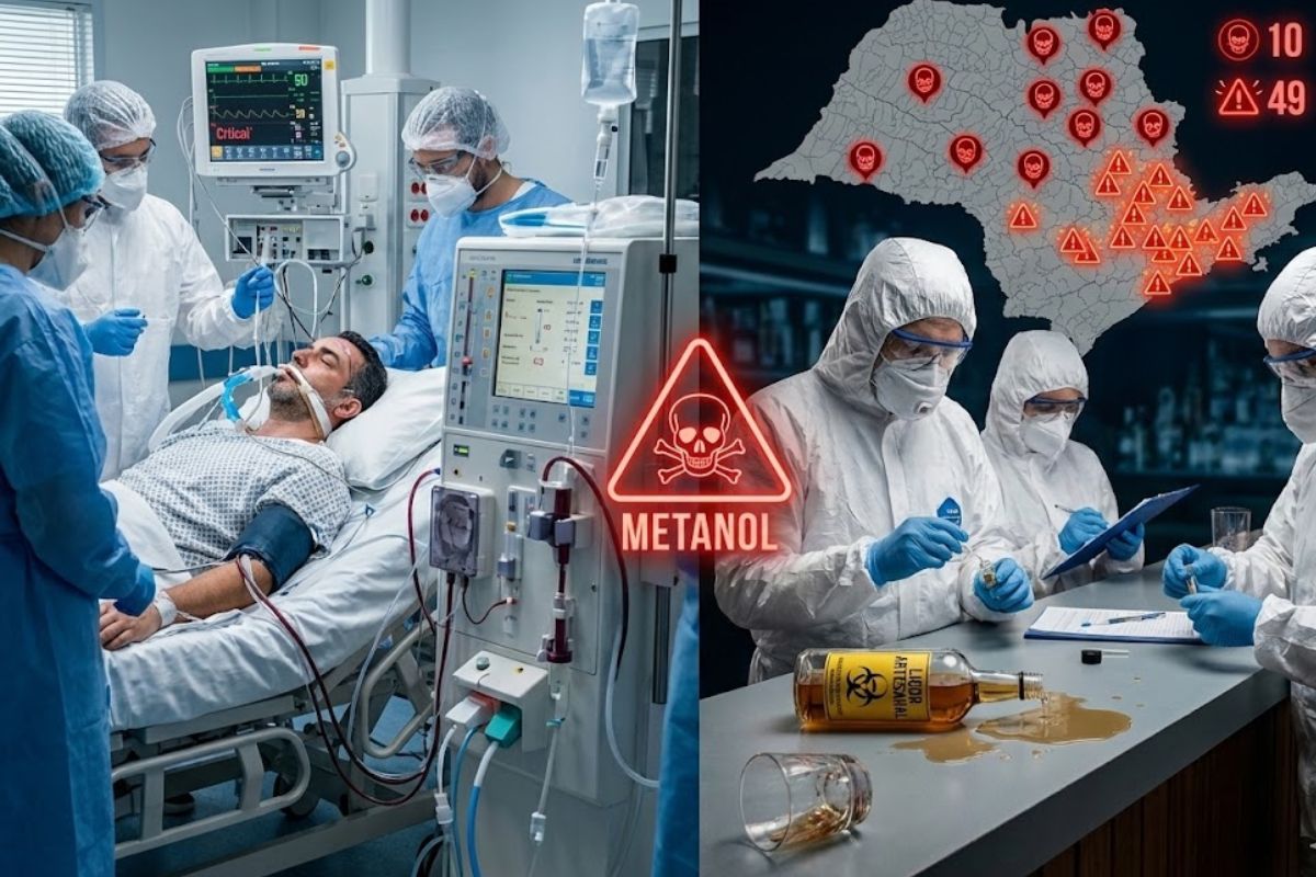Primeiro caso de intoxicação por metanol em licor em Mauá mobiliza Vigilância Epidemiológica, pacientes em hemodiálise e alerta sobre bebidas adulteradas em São Paulo.