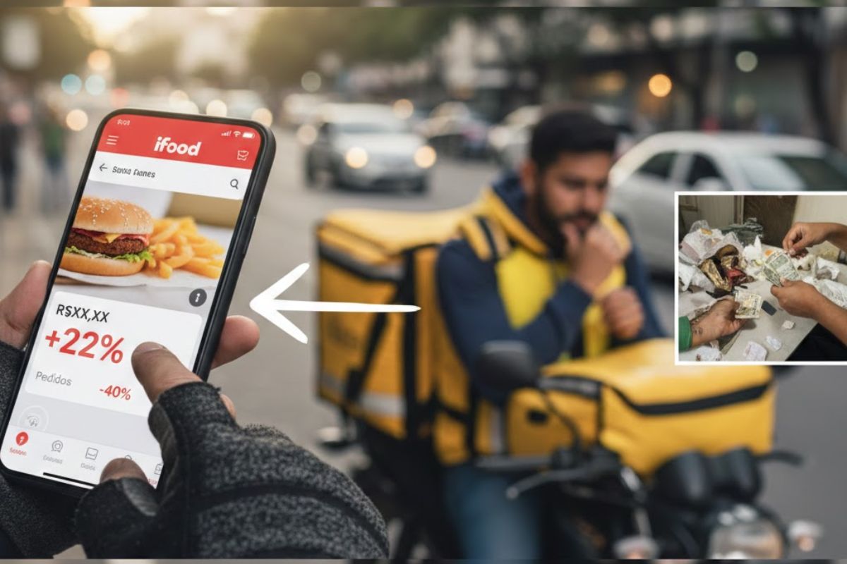 Estudo do iFood indica que a regulamentação dos apps de entrega pode elevar preços, derrubar pedidos e reduzir a renda dos entregadores, reacendendo o debate sobre quem paga essa conta.