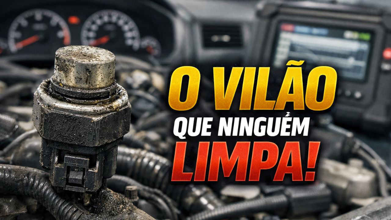 Sensor minúsculo sujo e chicote com mau contato podem roubar potência, aumentar consumo, reprovar no ambiental e destruir o motor enquanto oficina troca peças (2)