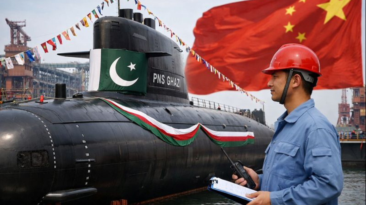 Submarinos Hangor com propulsão independente do ar modernizam a Marinha do Paquistão e reforçam a cooperação militar com a China.