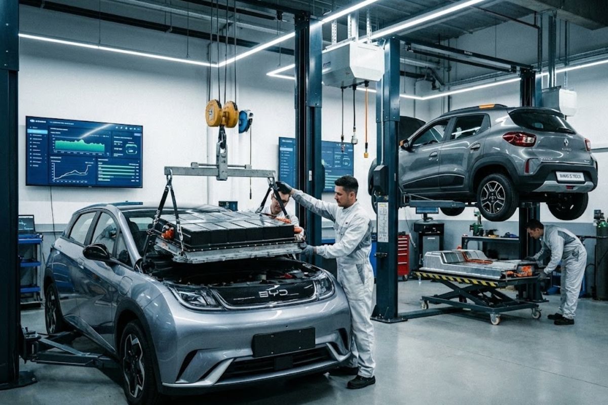 Descubra o custo bateria carro elétrico e como a bateria de um carro elétrico em BYD Dolphin e Renault Kwid E Tech impacta o carro elétrico no longo prazo