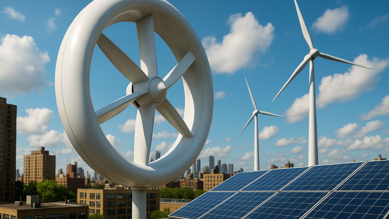 Turbina eólica em formato de O promete capturar vento de qualquer direção, gerar energia nas cidades, custar até 1000 euros e chegar ao mercado