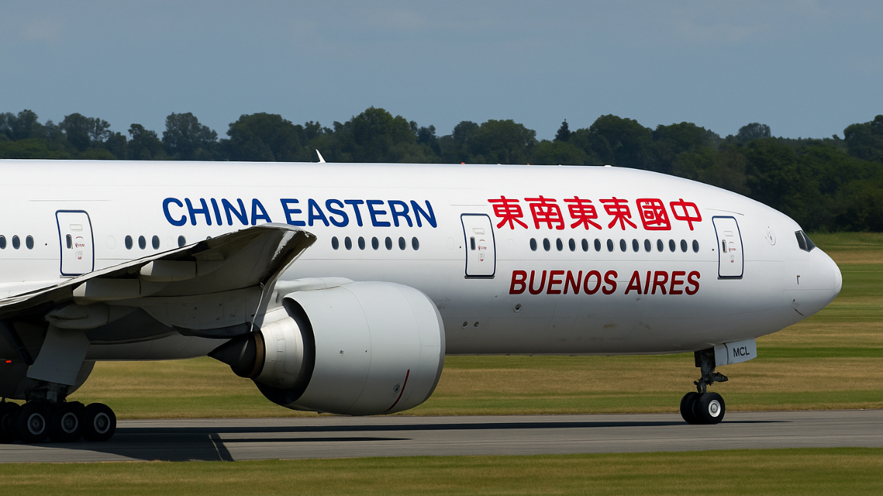 China Eastern lança rota Xangai–Buenos Aires e inaugura novo marco dos voos ultralongos na aviação comercial.