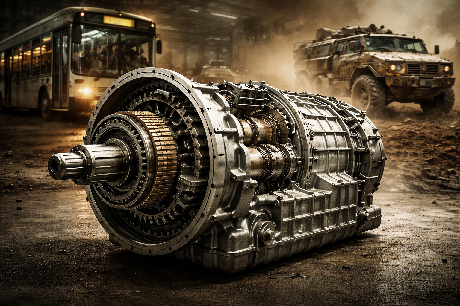 Por que a Allison 4000 Series “não perdoa erro humano”: o câmbio automático criado para sobreviver a ônibus lotados e veículos militares