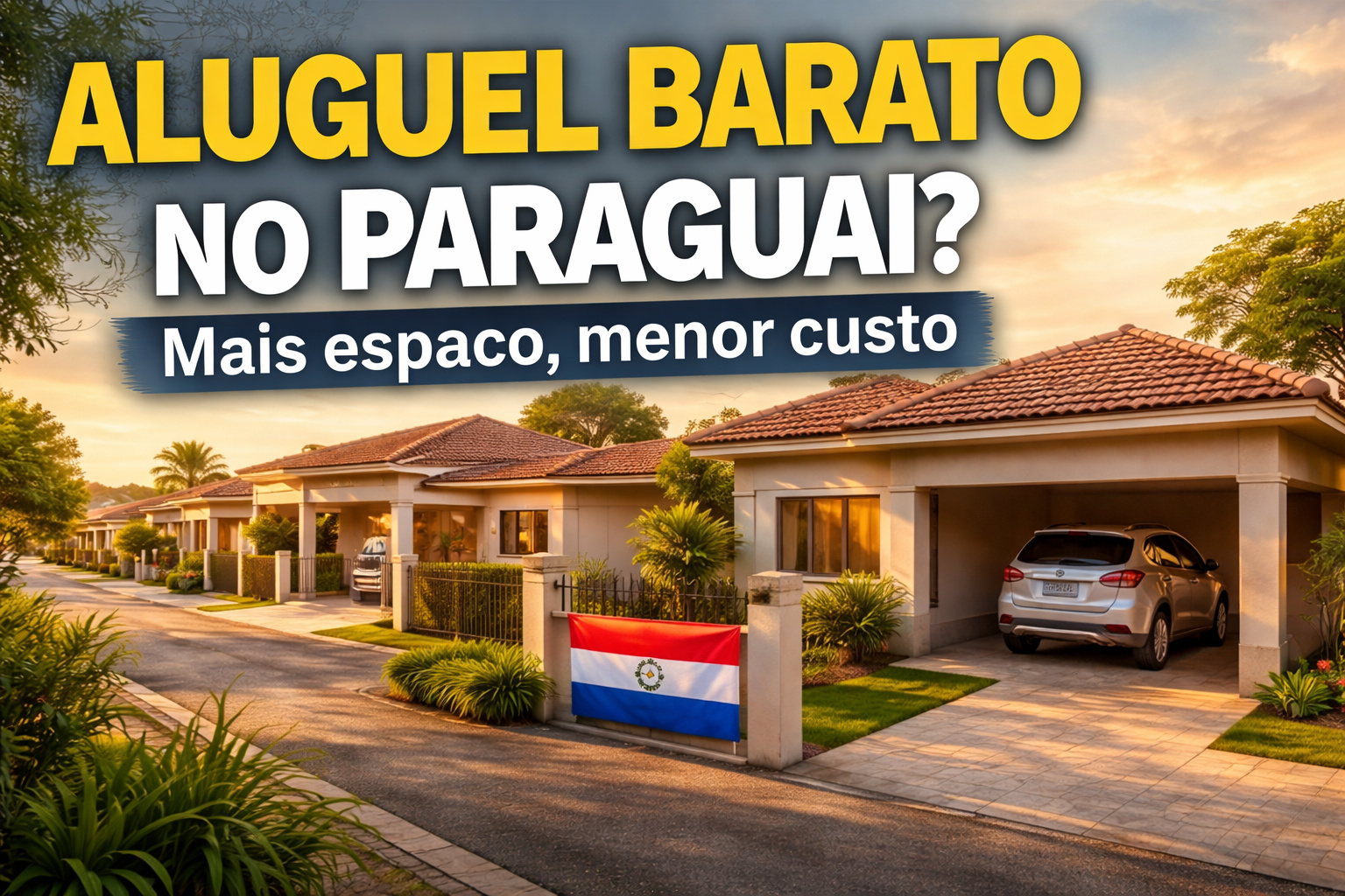 Quanto custa alugar um imóvel no Paraguai: valores médios chamam atenção, oferecem mais espaço e atraem brasileiros em busca de custo de vida mais baixo