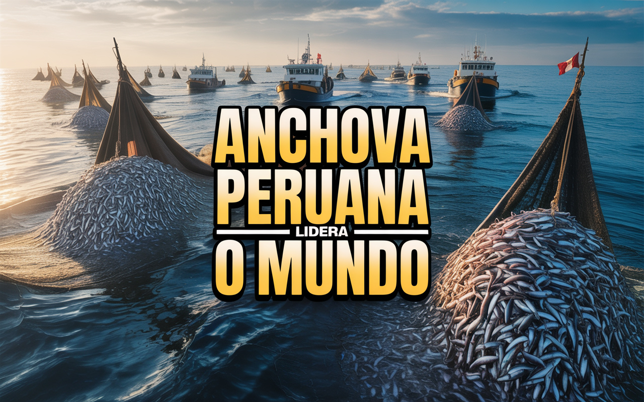 Com até 6 milhões de toneladas por ano e mais de 90% destinada à farinha de peixe, a anchova peruana se consolida como a espécie de peixe mais pescada do mundo e se torna a maior força por trás do preço global do pescado