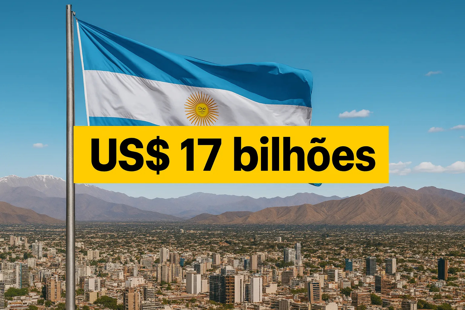 Investimento estrangeiro de até US$ 17 bilhões na Argentina pode viabilizar uma das 10 maiores minas de cobre do mundo na Cordilheira dos Andes