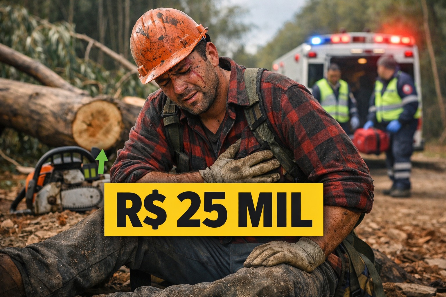 TJ-MG condena contratantes por acidente em corte de árvores, reconhece atividade de risco, aplica responsabilidade objetiva e fixa indenização de R$ 25 mil por danos morais