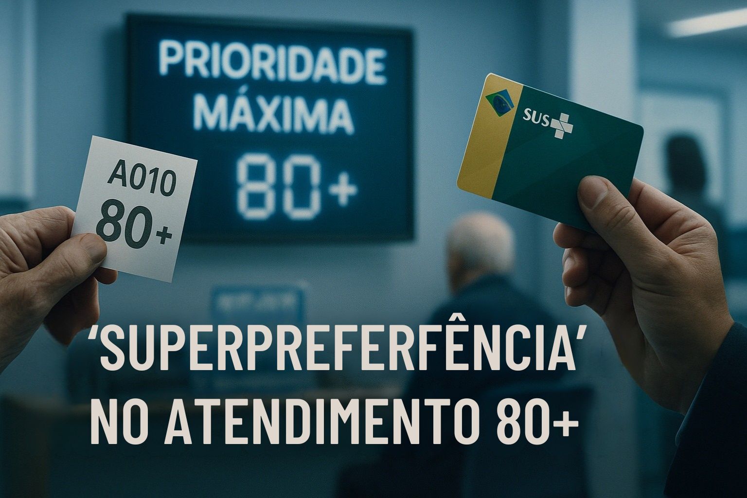 Brasileiros acima dos 80 anos têm prioridade máxima em filas do SUS, bancos e serviços públicos: a “superpreferência” garantida por lei que quase ninguém conhece