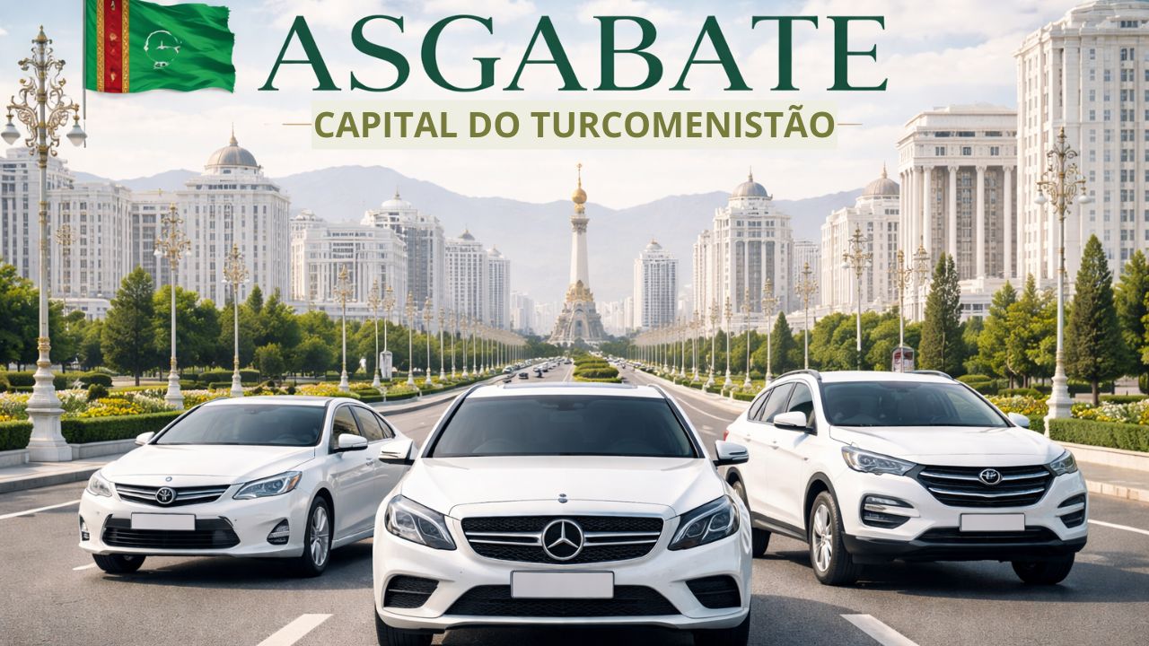 Entienda por qué Asgabate, en Turkmenistán, solo permite coches blancos y cómo esta curiosa ley cambió el paisaje de la capital.
