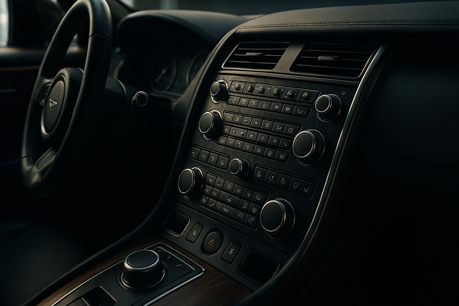 Em plena era das telas, por que os carros britânicos seguem cheios de botões? A resposta não é o que você imagina