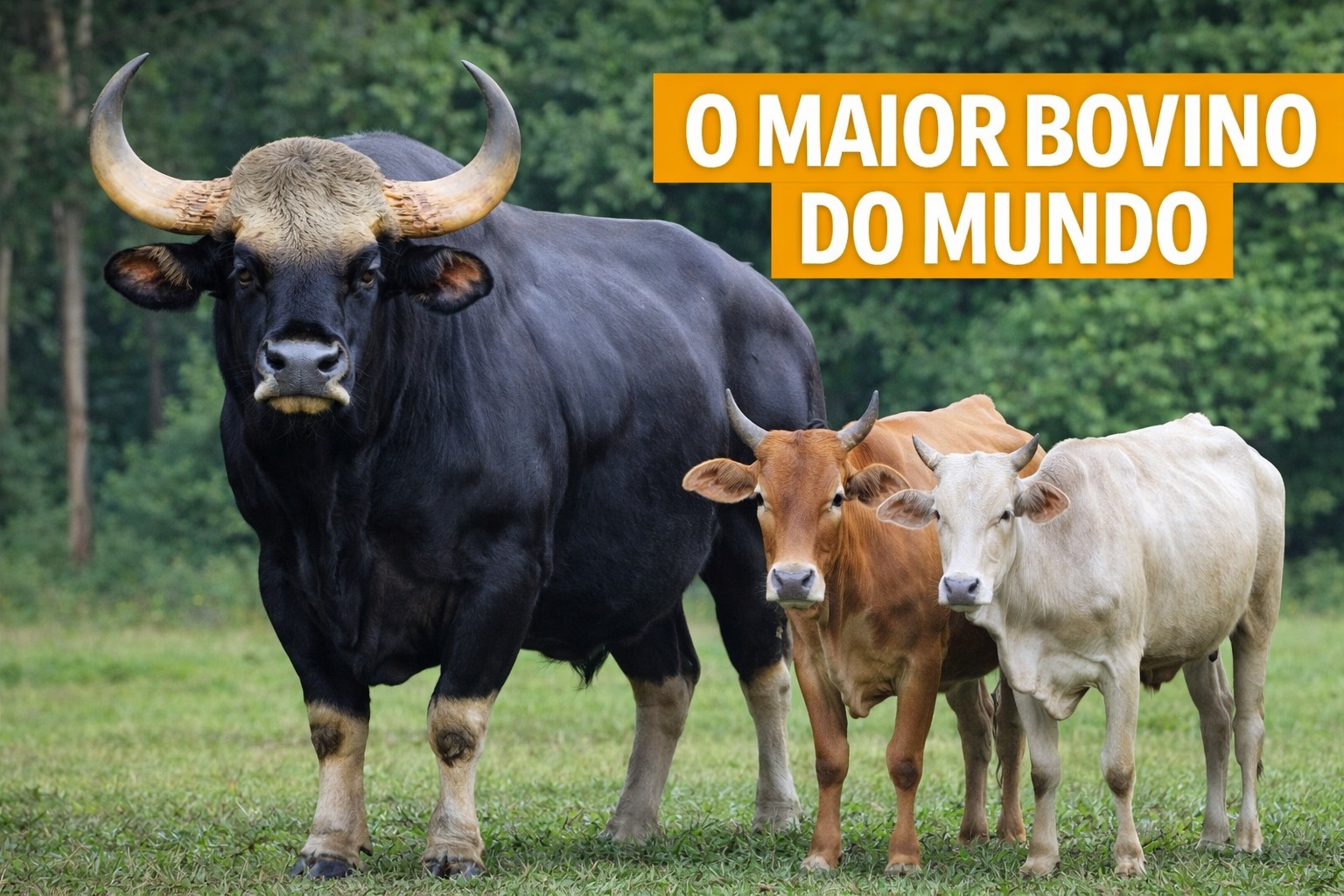Bovino, maior bovino do mundo, Gauro
