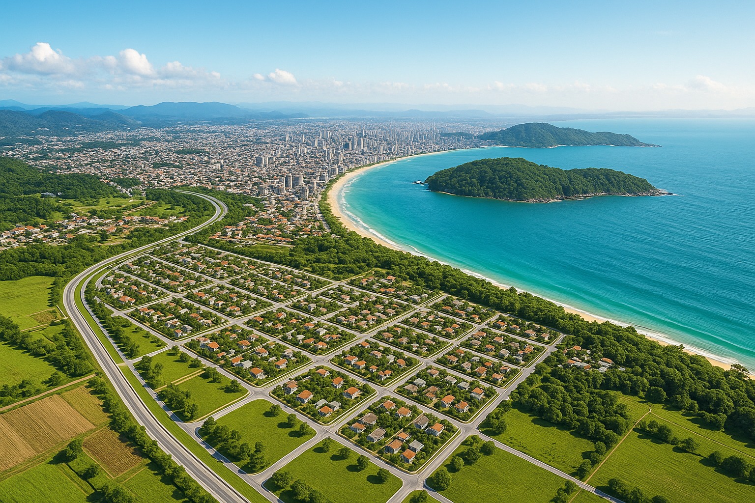 Nova cidade, Cidade, Floriville