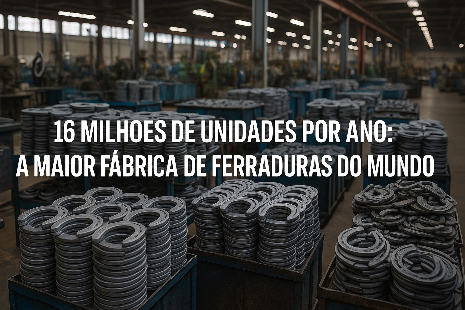 Ferraduras, Fábrica de ferraduras