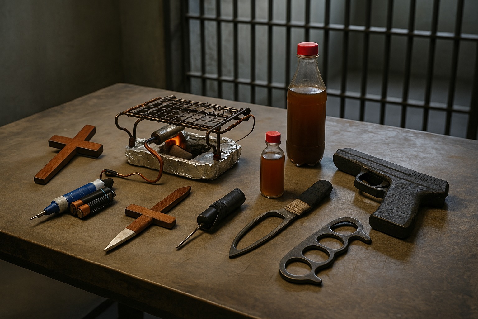 Prisões, Invenções, Detentos