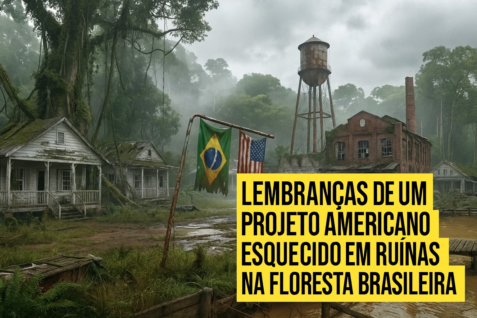 Cidade fantasma, Floresta, Fordlândia