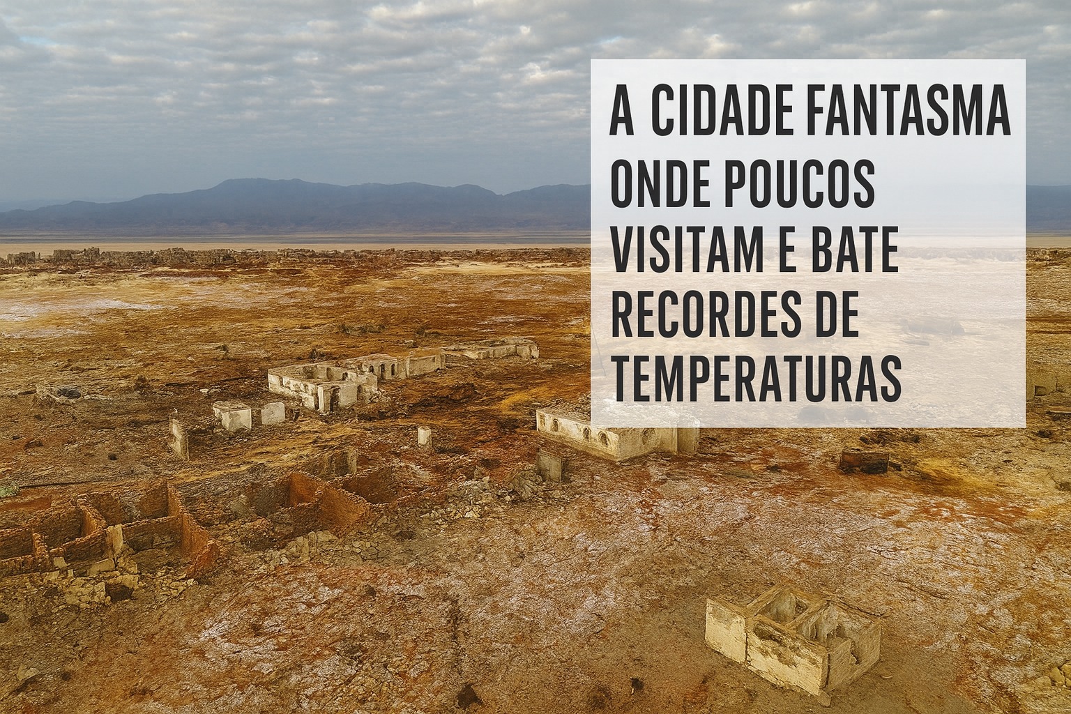 Cidade fantasma, Cidade, Dallol