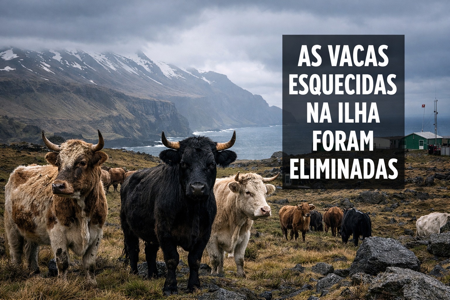 vacas, Ilha, Estudos