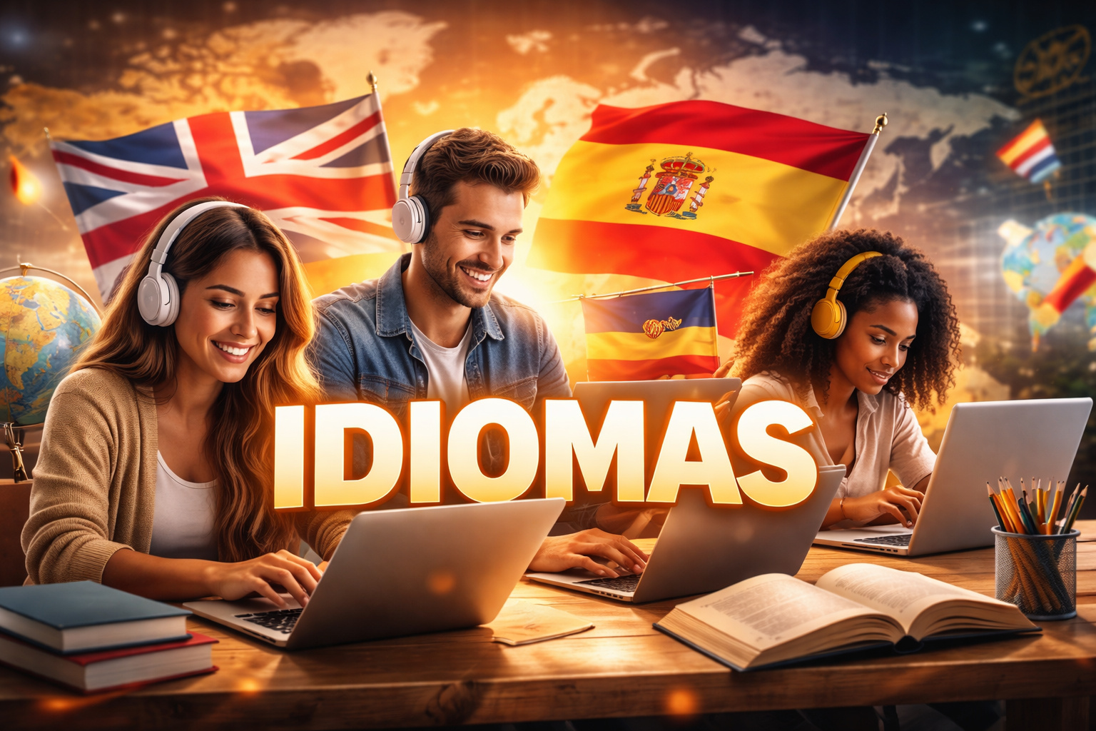 Quer estudar inglês ou espanhol? Cursos gratuitos EAD ampliam oportunidades no Brasil
